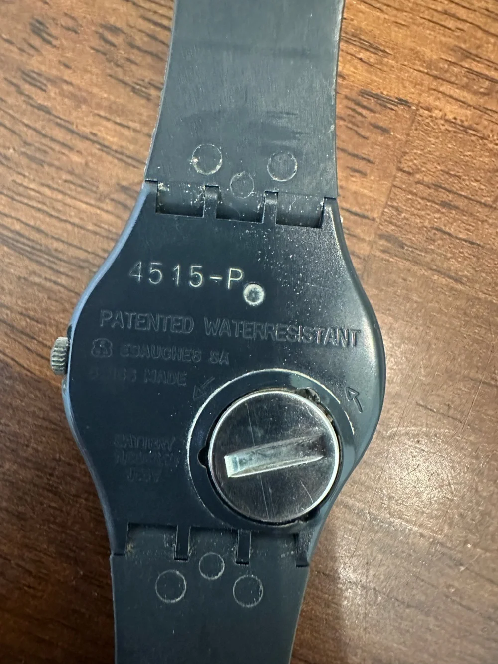 Swatch Gent Pinstripe Watch